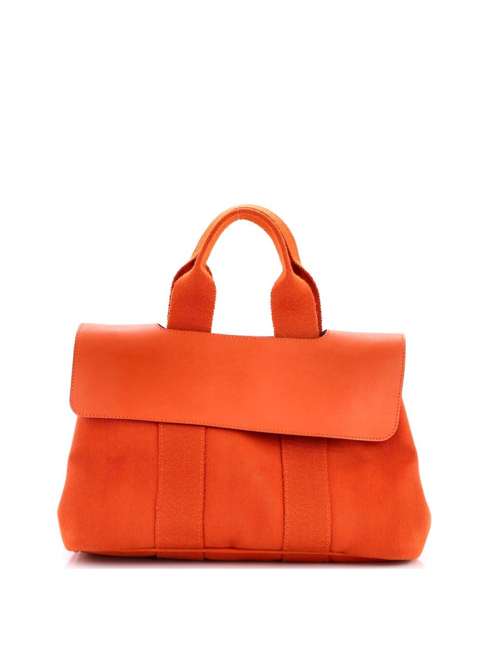 Hermes Valparaiso Bag Toile And Leather #364769H17B